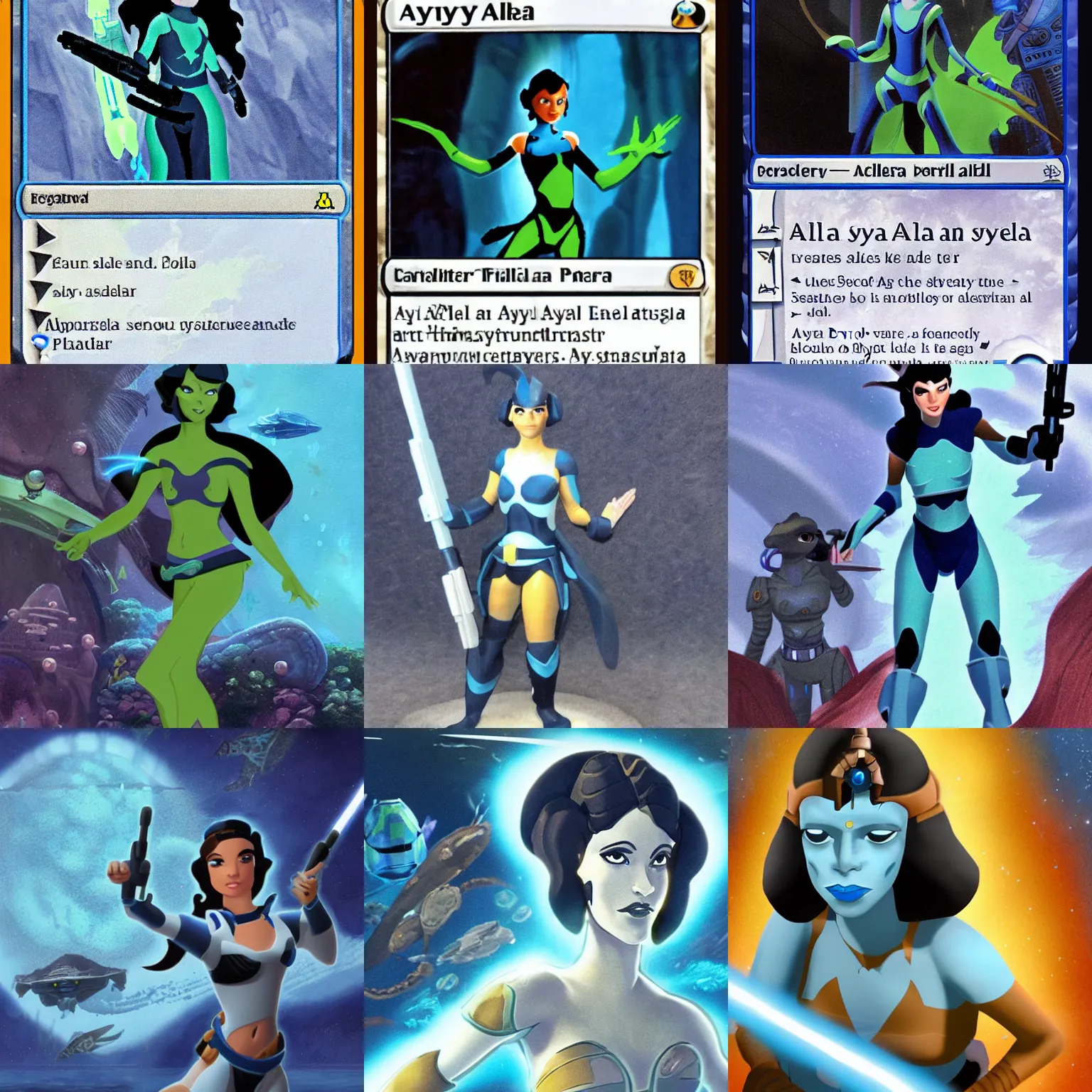 Prompt: aayla secura