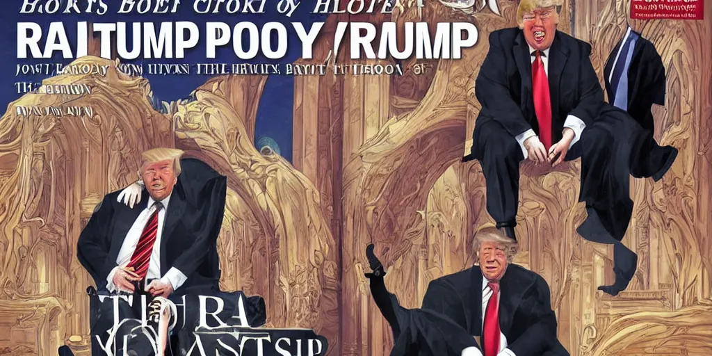 Image similar to trump, harry potter, book cover