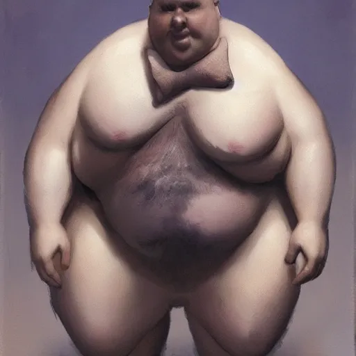 Image similar to very obese man, craig mullins