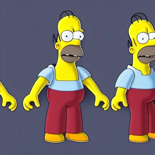 Prompt: what homer simpson would look like as a real person, octane render, realistic