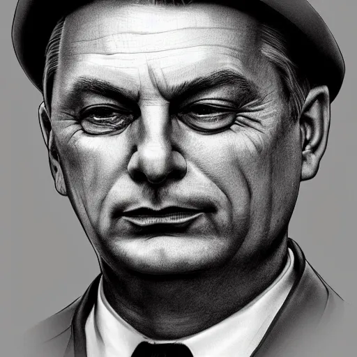 Prompt: an extremely realistic portrait of viktor orban in a ss uniform, detailed, intricate, elegant, fat, highly detailed, digital painting, artstation, concept art, smooth, sharp focus, illustration,