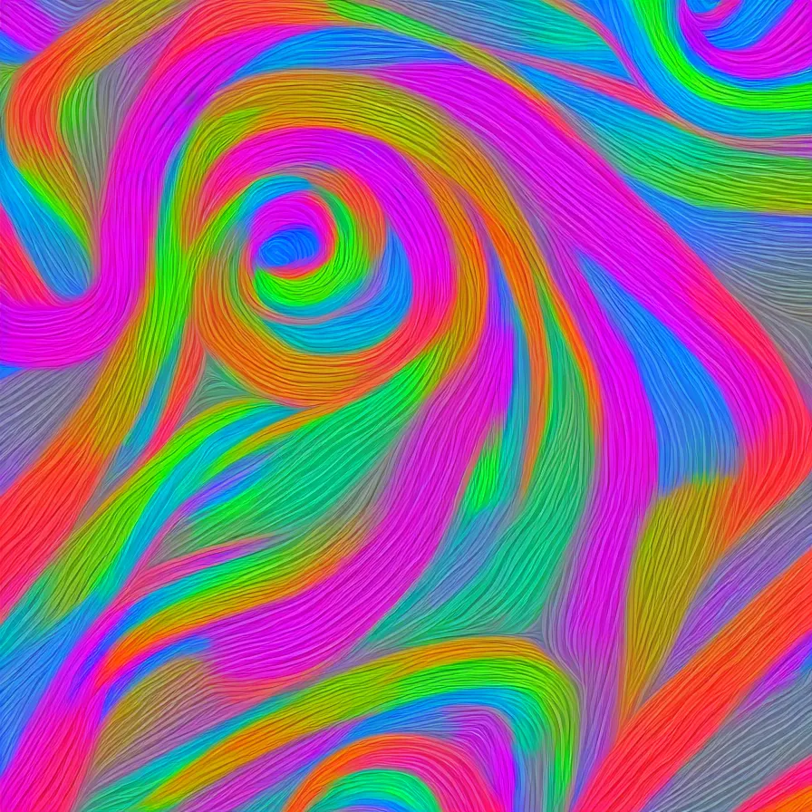 Prompt: colorful parametric patterns