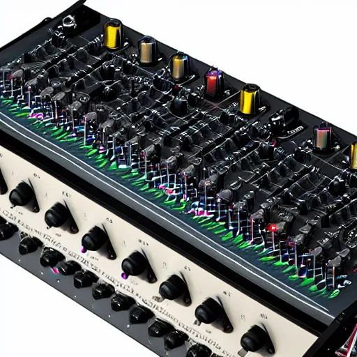 Image similar to eurorack modular synthesizer