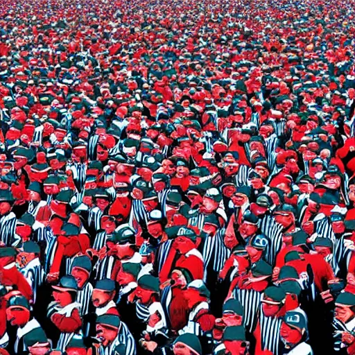Prompt: Where's Waldo, wimmelbilder style