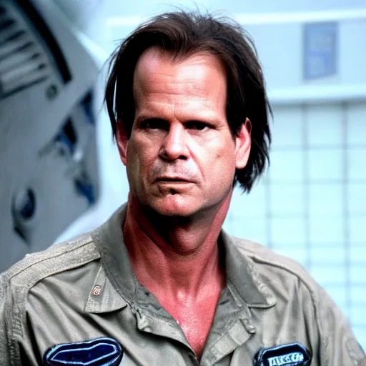 Prompt: Game Over man! Game Over! Bill Paxton, Aliens