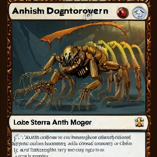 Prompt: arthropoda monster, doom eternal