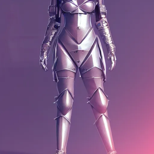 Prompt: Ariana Grande wearing fantasy battle armor by Ilya Kushvikov, symmetrical face concept art, octane render unreal engine meta humans, trending on artstation