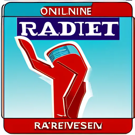 Image similar to online radio logo by mark evertrue, art by jeff lyons, sandra pelser