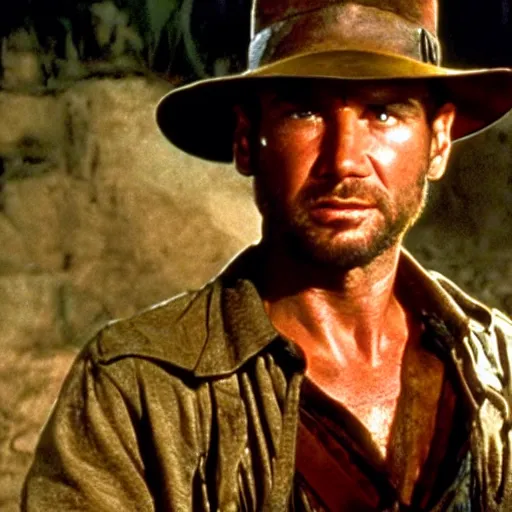 Prompt: still from the Indiana Jones movie with Sawyer from Lost, award-winning cinematography, 4k