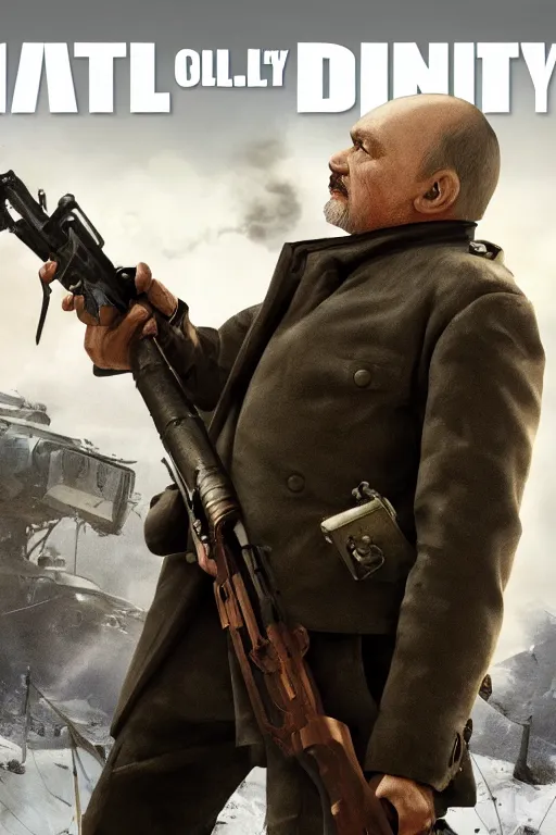 Image similar to lenin in call of duty warzone, poster, detailed