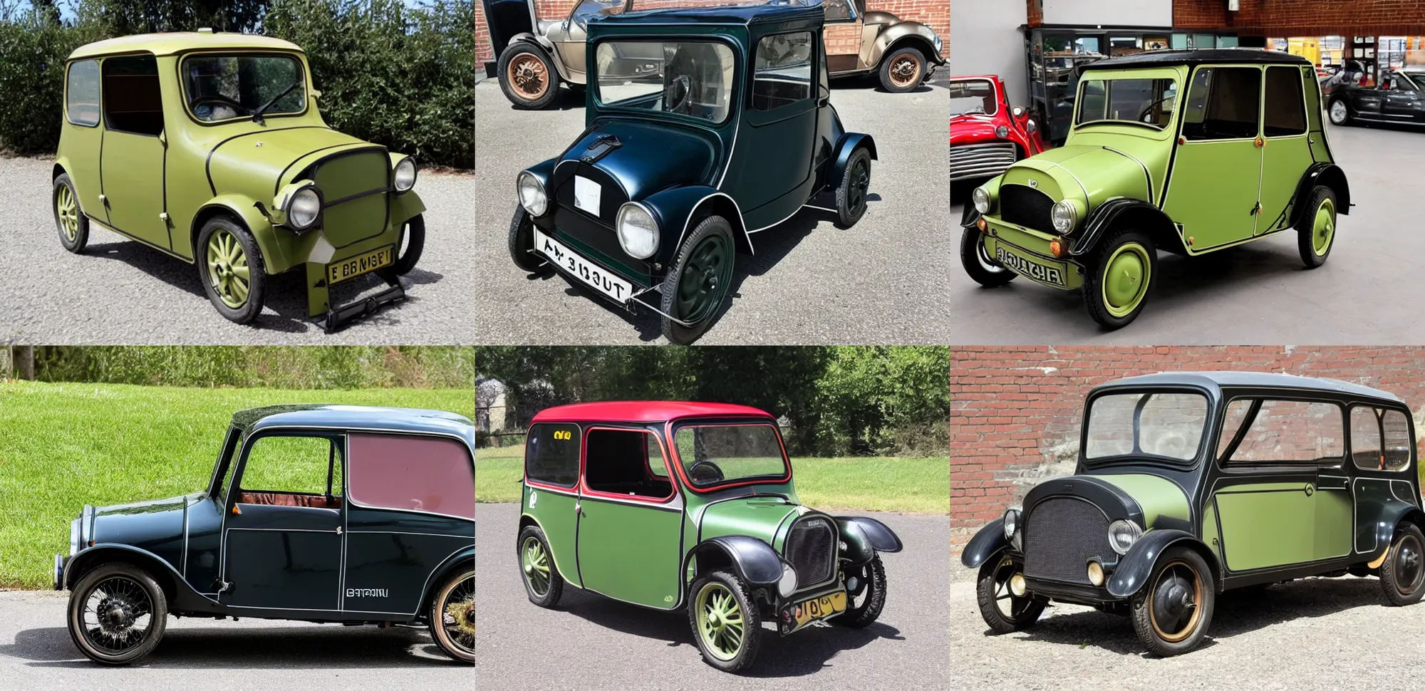 Prompt: 1919 austin mini