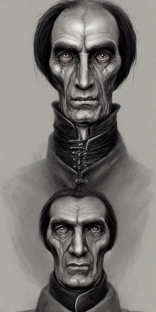 Prompt: portrait of simon bolivar, character design, detailed concept art by fortiche by anton semenov, by h. r giger ， masterpiece