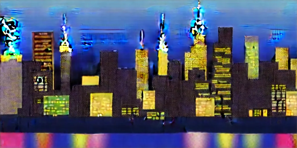 Image similar to new york city