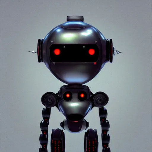Prompt: Dima negr bot, robot, futuristic design, detailed
