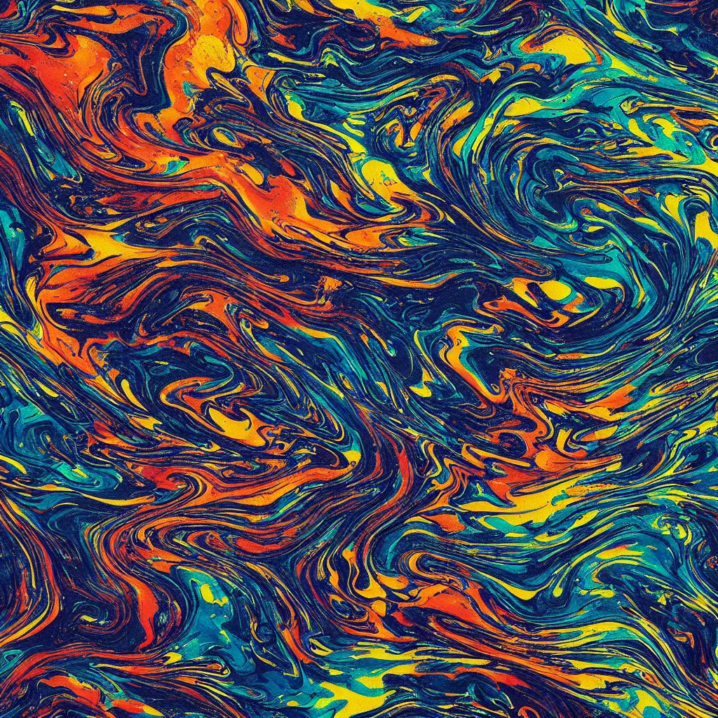 Image similar to beautiful liquid ink in acrylic paint texture with big oil bubbles. harmonic kilian eng colors marble abstraction. ultradetailed realistic art