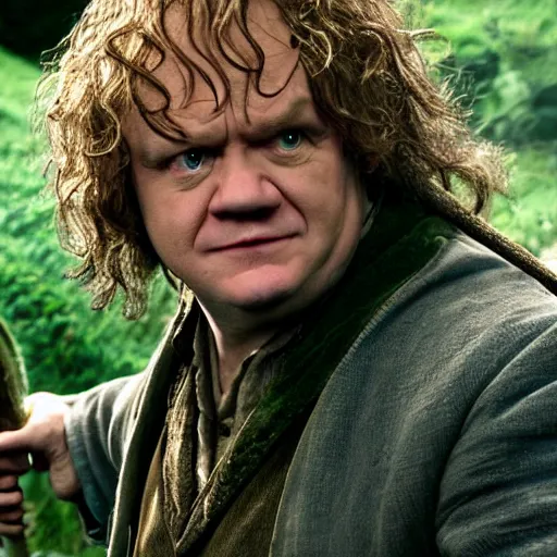 Image similar to john c. reilly as a hobbit in lord of the rings