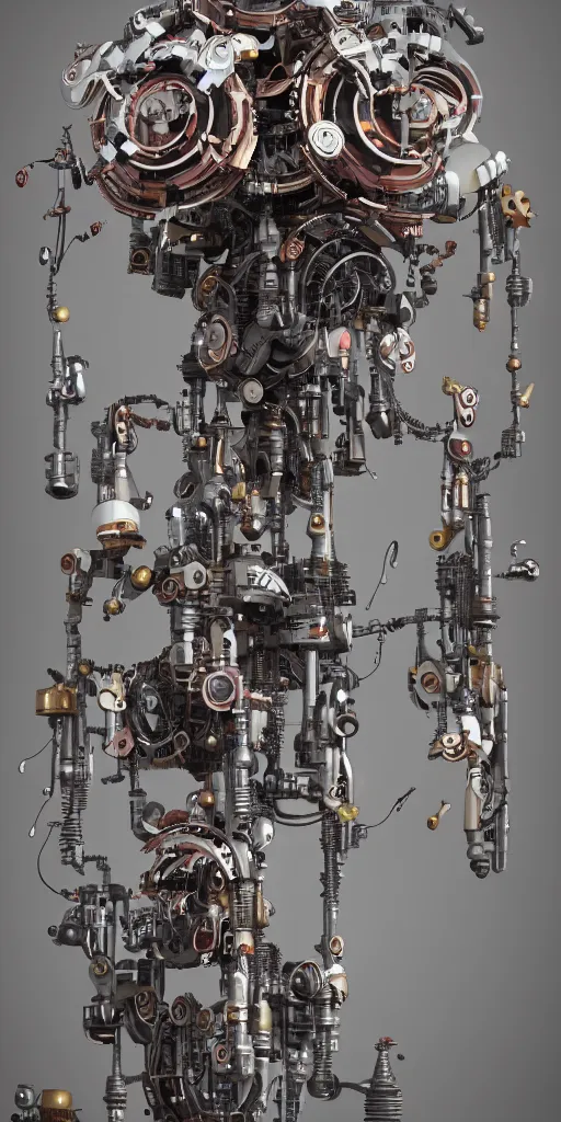 Image similar to a lovely mechanical bouquet of machine flowers, scifi futuristic, utopian, machine parts, wires, circuits, highly detailed, octane render, cinematic