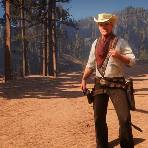 Image similar to Steve Martin in Red Dead Redemption 2