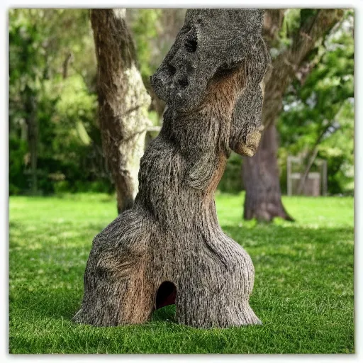 Image similar to tree that looks like a dog
