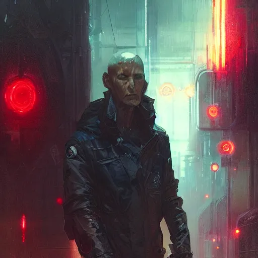 Prompt: neuromancer, painted by greg rutkowski, painted by magali villeneuve, digital art, trending on artstation, wintermute