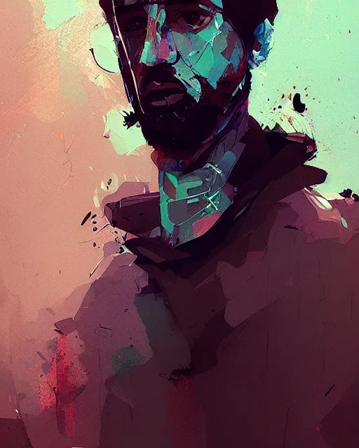 Prompt: portrait by ismail inceoglu