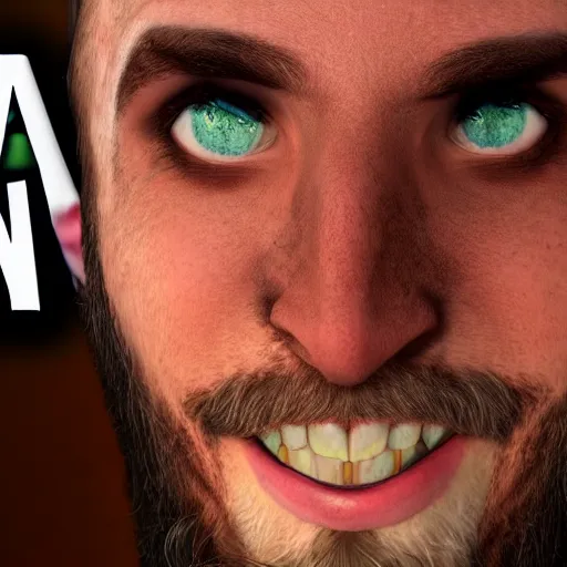 Prompt: asmongold, hyper realisitic, photograph, high detail, 8 k, youtube thumbnail