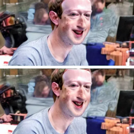 Image similar to Mark Zuckerberg in 2050
