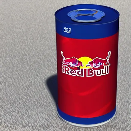 Prompt: red bull can!, frostbite engine, ray tracing!!!, highly detailed