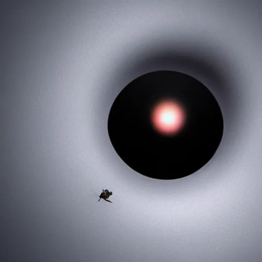 Prompt: the pope emerging from a black hole