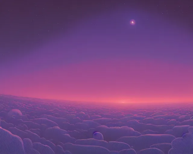 Image similar to wide angle view of the sky on a winter night, by james jean and beeple, ultradetailed,,
