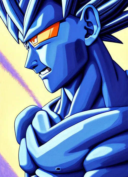 ArtStation - Goku Super Saiyajin Blue (Goku Super Saiyan Blue)