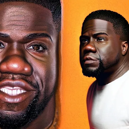 Image similar to fat kevin hart, realistic, photo,