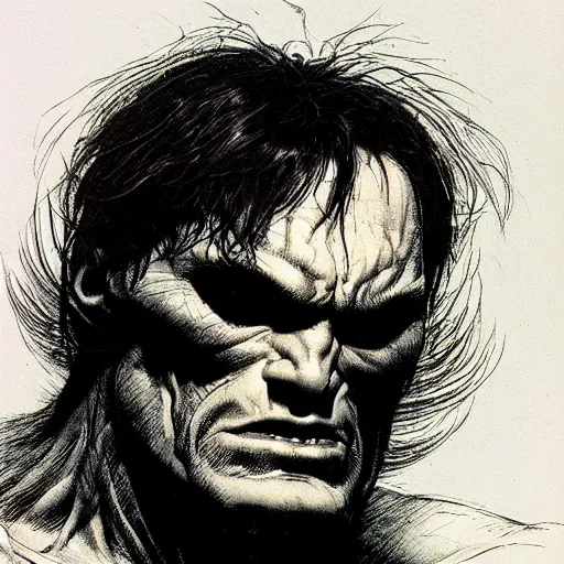 Image similar to medium portrait dark soft light, by killian eng and bernie wrightson and simon bisley, inspired by 2 0 0 0 ad, etching, fine, sharp high detail,