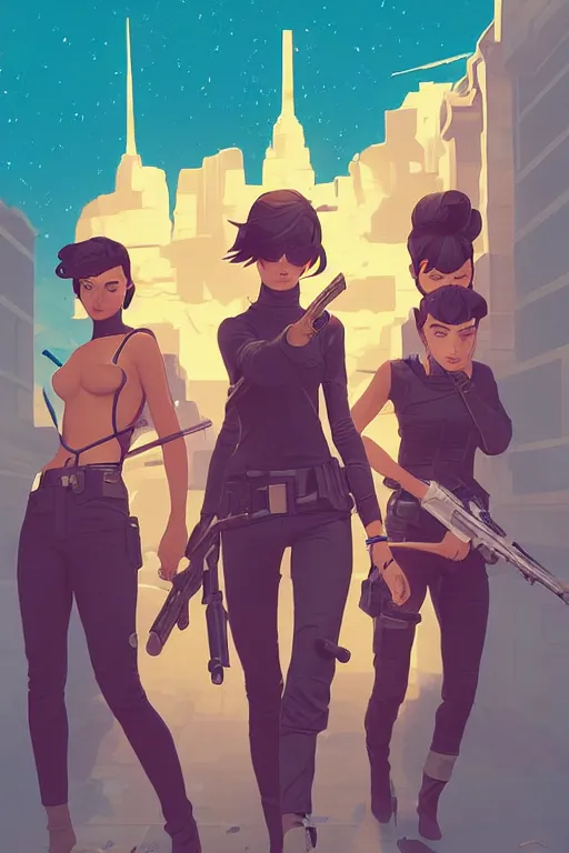 Prompt: rebels in the future resisting the government, centered, solid bacgkround, median photoshop filter cutout vector behance, hd by artgerm, jesper ejsing, by rhads, makoto shinkai and lois van baarle, ilya kuvshinov, rossdraws, illustration, art by ilya kuvshinov and gustav klimt