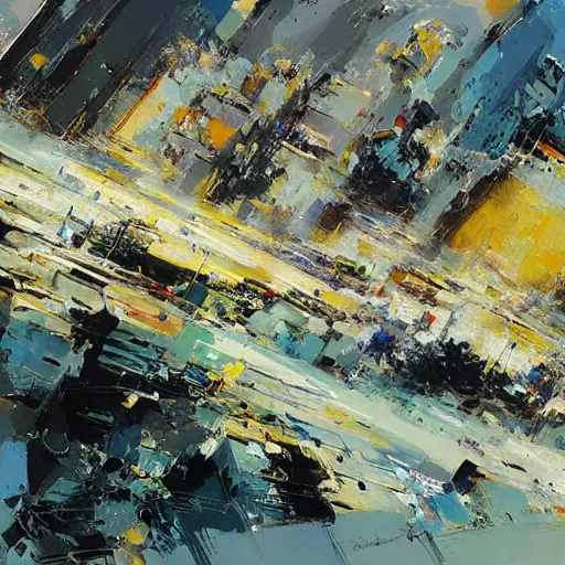 Prompt: a landscape by john berkey