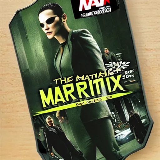 Prompt: the matrix cheess set