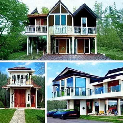 Image similar to a verry cool house