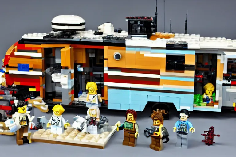 Image similar to rv meth lab 1 9 8 5 lego set