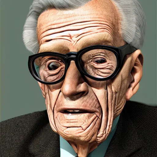 Prompt: a modern 2 0 2 0 photograph portrait of an old elderly john f kennedy as a 1 0 5 year old elderly man at the age of 1 0 5 while wearing glasses and a sweater realistic hyperrealistic very realistic detailed very detailed highly detailed extremely detailed trending on artstation real real life hd quality 8 k resolution detailed face very detailed face modern photograph modern photograph portrait modern portrait