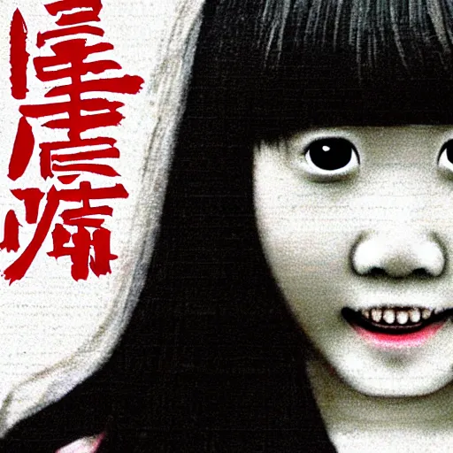 Image similar to scary japanese horror movie