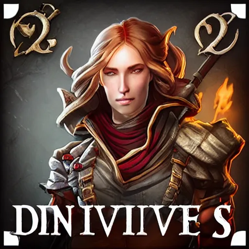 Image similar to divinity original sin 2, div os 2, div 2, group chat icon