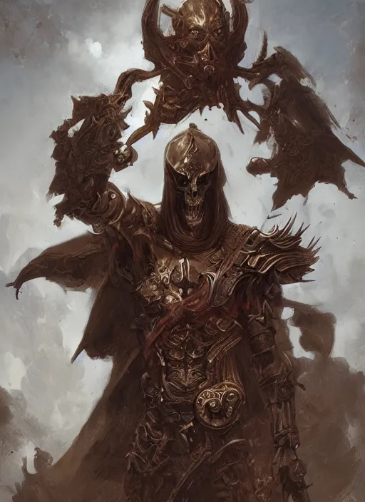 Image similar to digital _ painting _ of _ god of death _ by _ filipe _ pagliuso _ and _ justin _ gerard _ symmetric _ fantasy _ highly _ detailed _ realistic _ intricate _ port