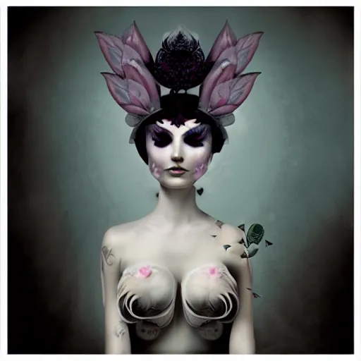 Prompt: meditation by Natalie Shau, masterpiece