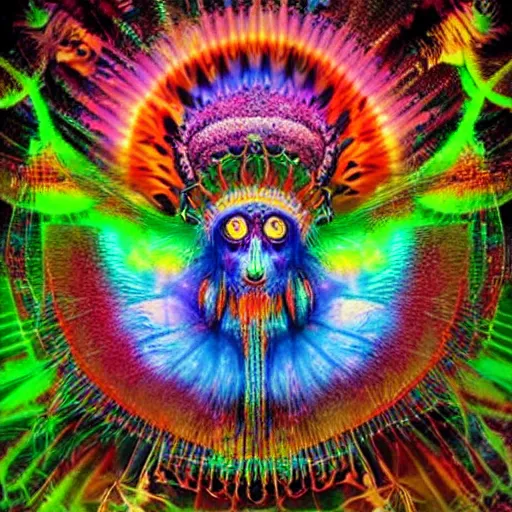 Image similar to shpongle