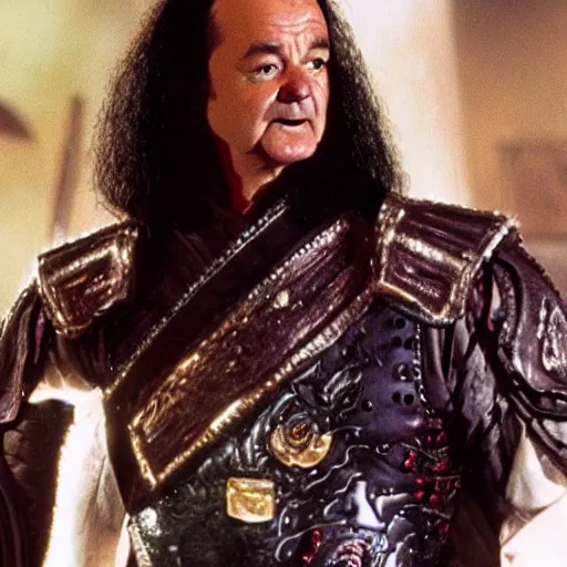 Prompt: bill murray as a klingon