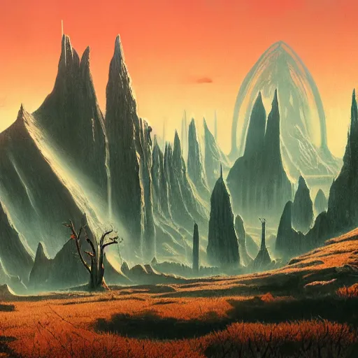 Image similar to a beautiful matte painting of necrogenesis by Dean Ellis, award winning, atmospheric, epic and stunning, intricate details, sense of awe, anthropomorphic, featured on artstation