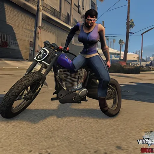 Image similar to widowmaker in gta 5