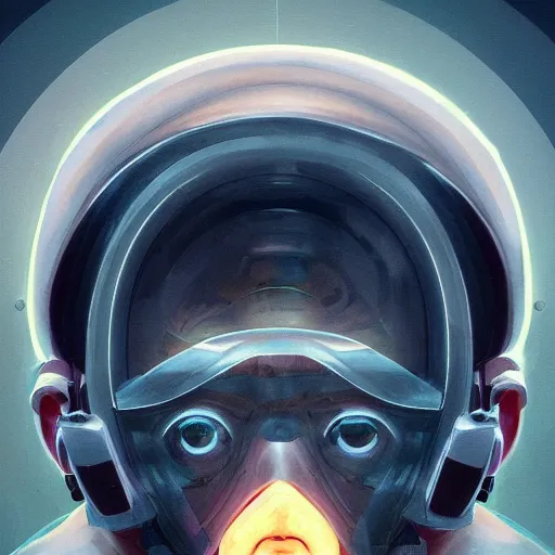 Image similar to concept art of scientist by jama jurabaev, brush stroke, scifi accessories, trending on artstation, symmetry, high quality, extremely detailed