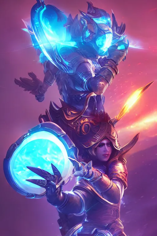 Image similar to shield fantasy epic legends game icon stylized digital illustration radiating a glowing aura global illumination ray tracing hdr fanart arstation by ian pesty and katarzyna da „ bek - chmiel