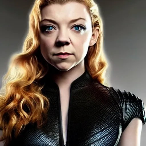 Image similar to Natalie Dormer as black widow